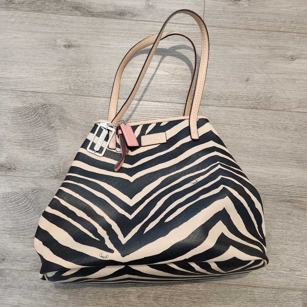 Coach Zebra Purse